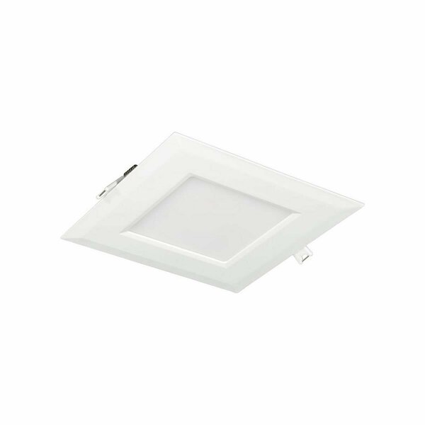 Apositos 6 in. 14W 5CCT 90CRI Luke LED Square Ultra Slim Downlight White AP3567508